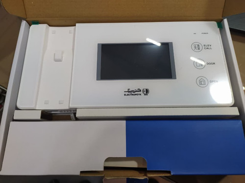 مانیتور آیفون تصویری الکتروپیک مدل 1096 رنگ سفید ۴.3 اینچ