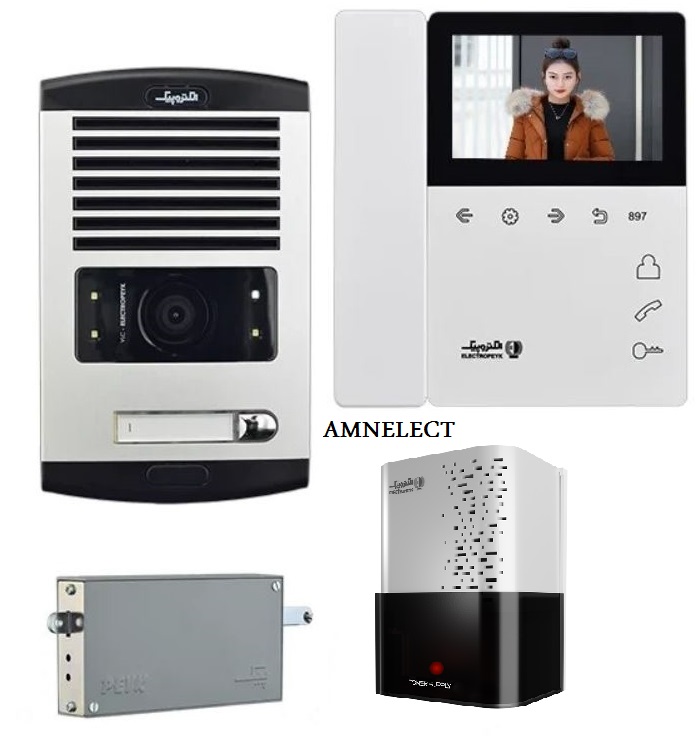 پکیج کامل آیفون تصویری4/3 اینچ الکتروپیک مدل PROV2-897