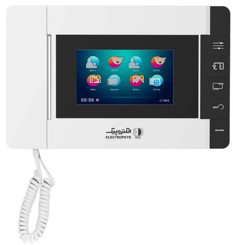 مانیتور آیفون تصویری الکتروپیک مدل PRO803 با صفحه نمایش 4.3 اینچ رنگی