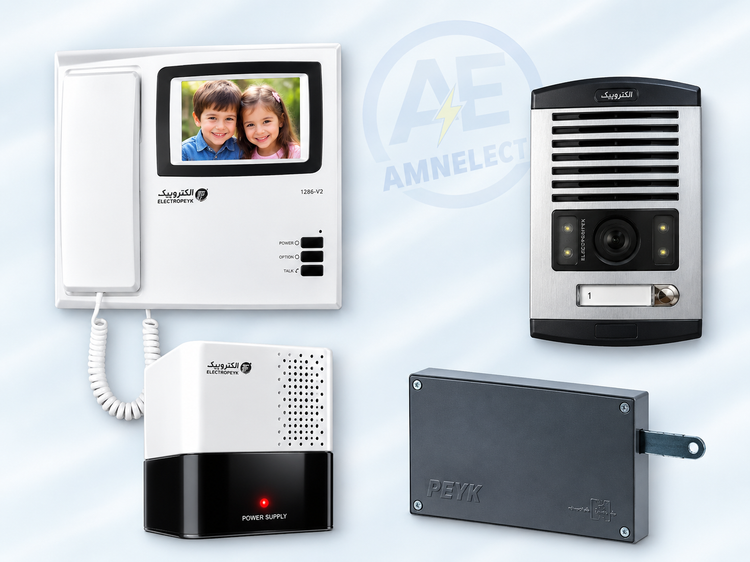 پکیج کامل آیفون تصویری الکتروپیک V2-1286 با پنل FD1086